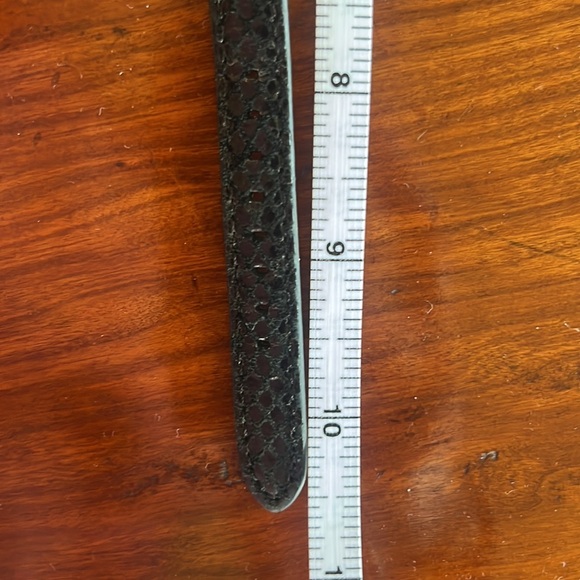 Michael Kors MK2315 Women Black Leather Analog Dial Quartz Wrist Watch XX920 - Picture 8 of 9